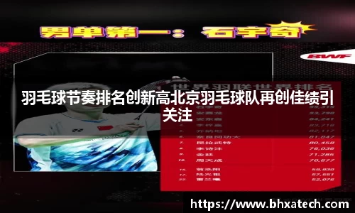 羽毛球节奏排名创新高北京羽毛球队再创佳绩引关注